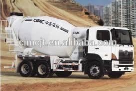 Trucks mixer concrete HINO chassis 10.52 L-10m3 concrete mixer truck